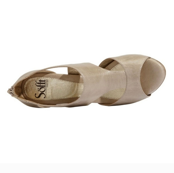 Sofft Pavia Heels in Egg Shell Dress Shoes 4" - Picture 3 of 15